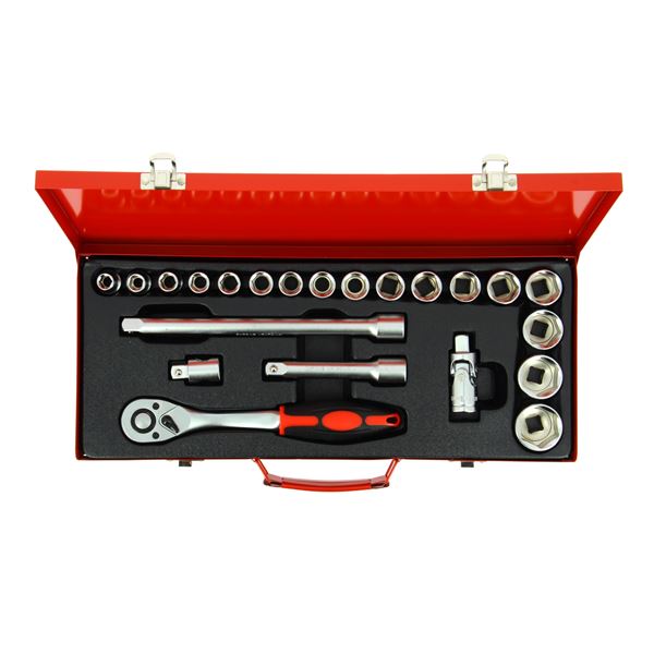 BAHCO - Caisse à outils métallique avec 37 outils à usage général