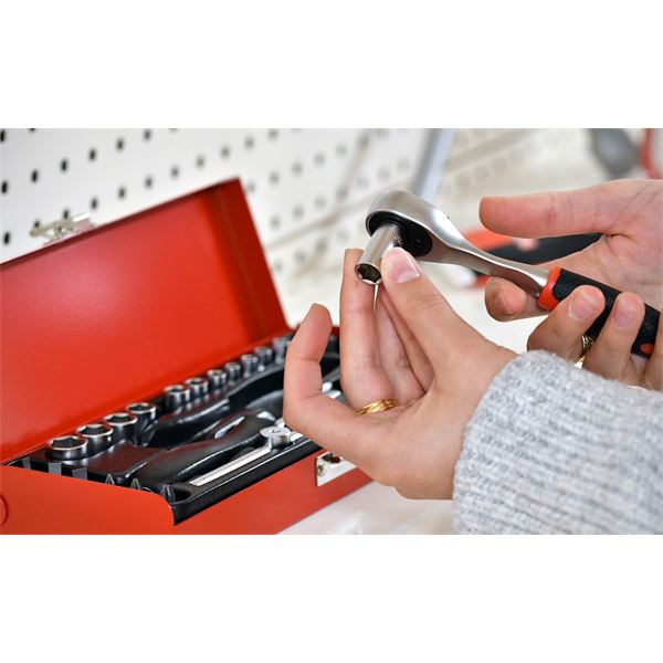 Coffret de serrage 29 pièces 1/4"  PRECISION STEEL