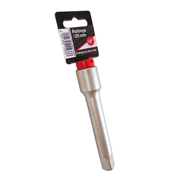 Rallonge 125mm 1/2 pouce PRECISION STEEL