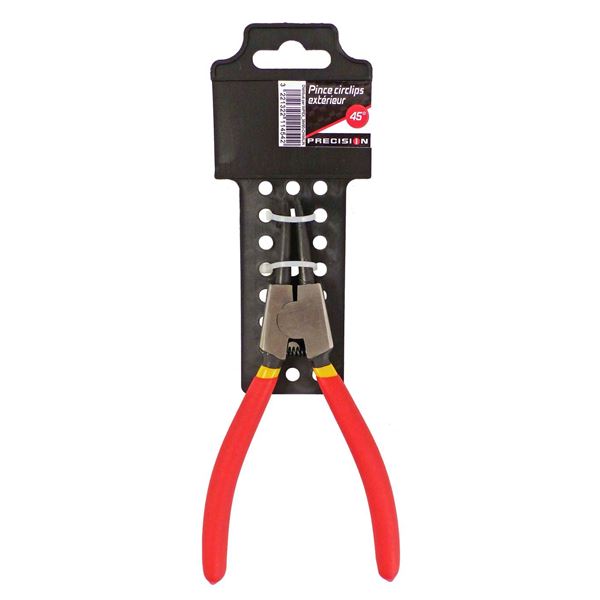 Pince coudée circlips extérieurs PRECISION STEEL