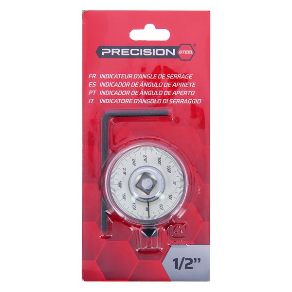 Clé angulaire indicateur d'angle 1/2" PRECISION STEEL