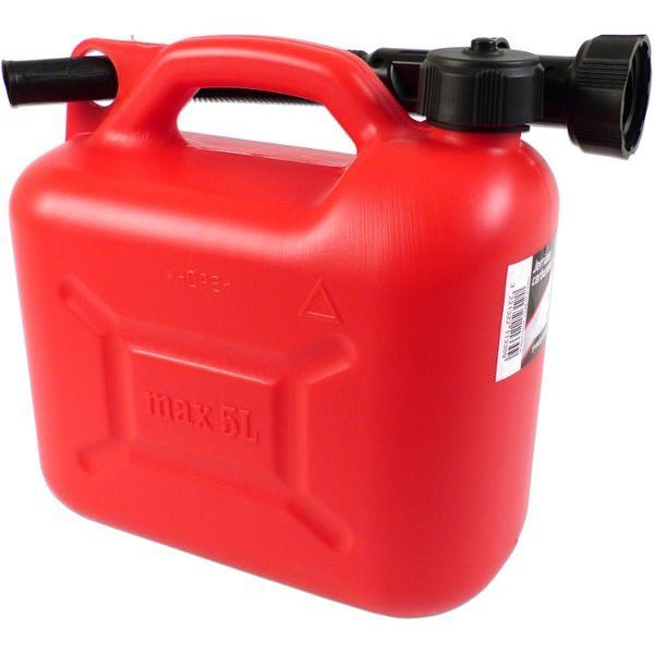 Jerrican plastique 5L pour hydrocarbures PRECISION STEEL