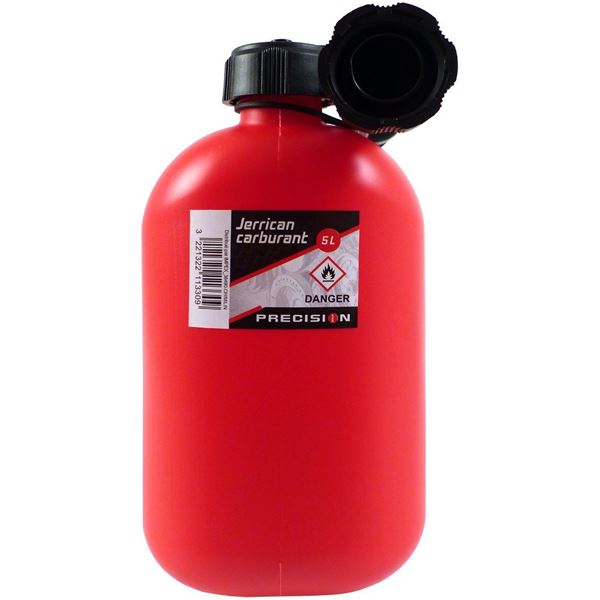 Jerrican plastique 5L pour hydrocarbures PRECISION STEEL
