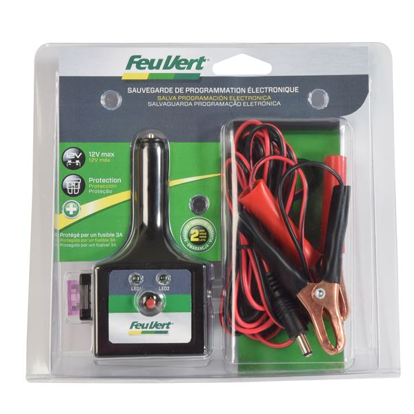 Sauvegarde mémoire électronique FEU VERT