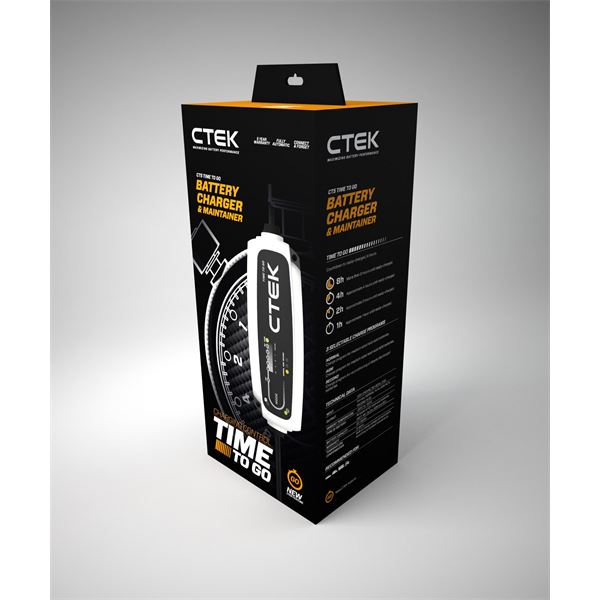 Chargeur de batterie CTEK CT5 TIME TO GO