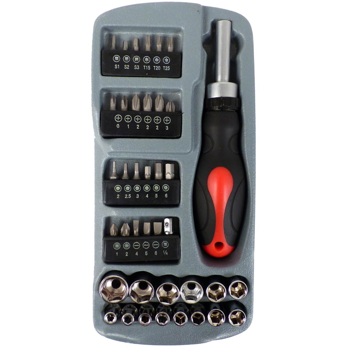 Tournevis À Cliquet 1/4 Pouce Precision Steel