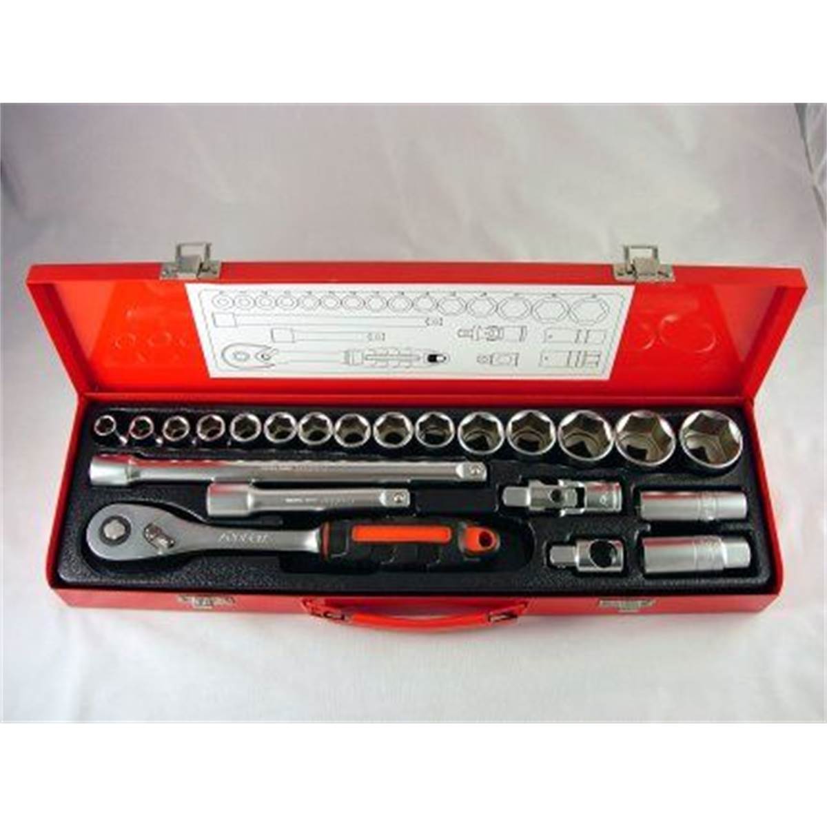 Coffret De Serrage 22 Pièces Feu Vert