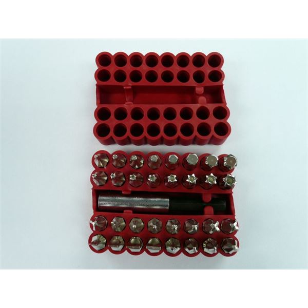 Jeu de 32 embouts