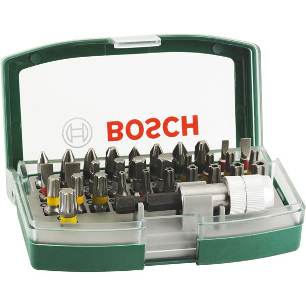 Coffret de 32 embouts Bosch pour visseuse