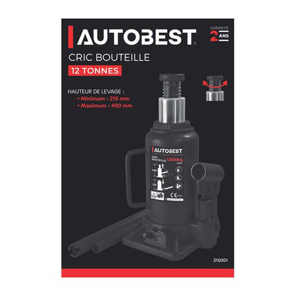 Cric bouteille 12T Autobest