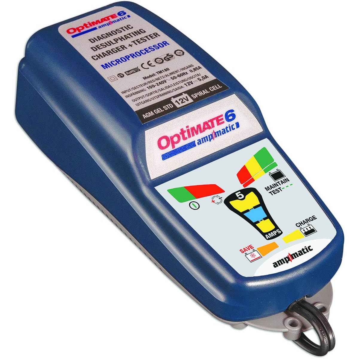 Chargeur De Batterie Automatique Optimate 6 Tm-180 12v/ 5a