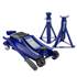 PACK LEVAGE MICHELIN : 1 CRIC HYDRAULIQUE ROULANT 1,8T + 2 CHANDELLES FIXES 2T