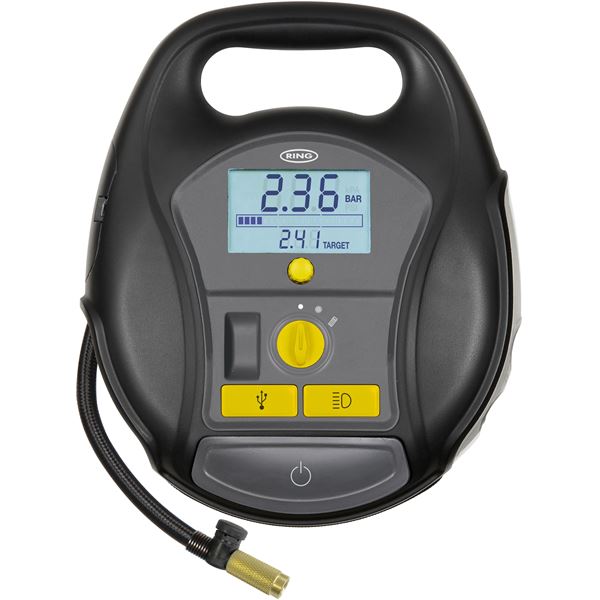 Compresseur rechargeable 12/230V RETC6000 RING - Feu Vert