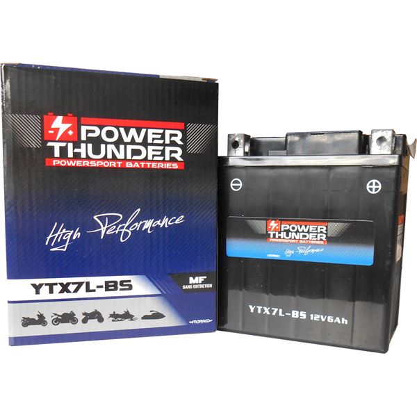 Batterie scooter et moto YTX7L-BS