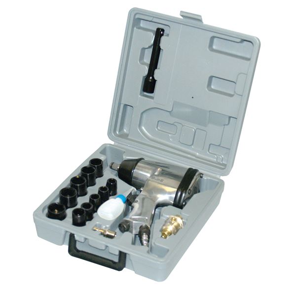 Coffret clé à choc pneumatique