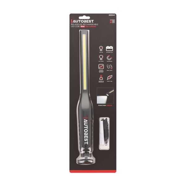 Baladeuse rechargeable 550 lumens Autobest