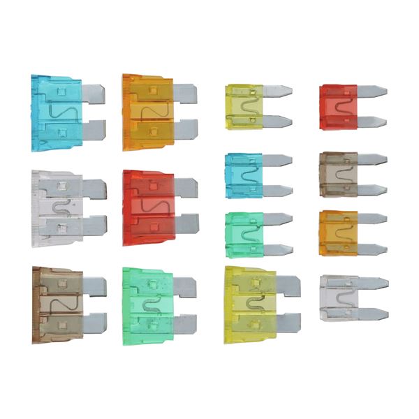 Coffret 175 fusibles à fiche, standards et minis Autobest