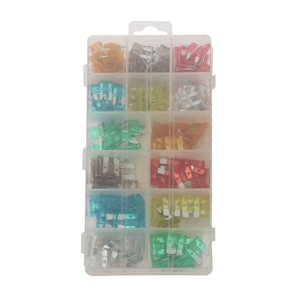 Coffret 175 fusibles à fiche, standards et minis Autobest