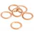 LOT 6 JOINTS DE VIDANGE RMF 12X18X2MM