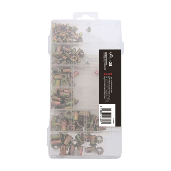 Coffret 165 inserts taraudes à sertir M3 M4 M5 M6 Autobest
