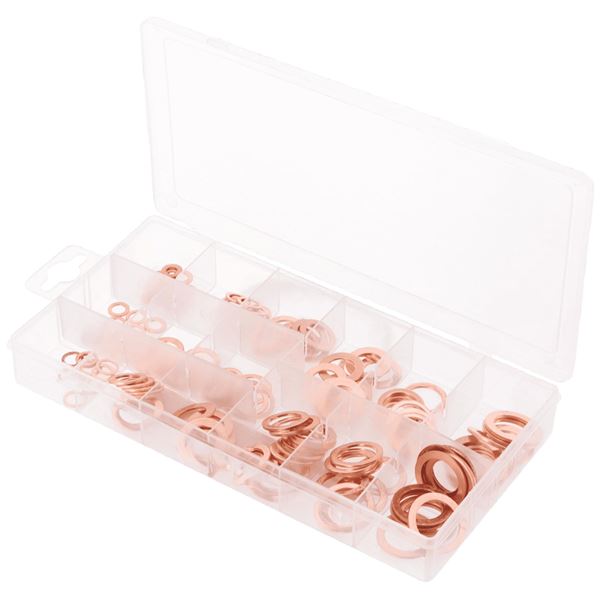 COFFRET  DE 150 JOINTS CUIVRE  5X10 A 5X24MM