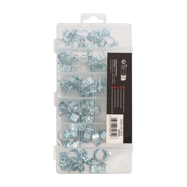 Coffret de 50 colliers pour durite Autobest