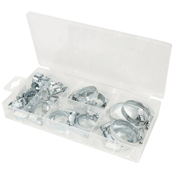 COFFRET DE 26 COLLIERS DE SERRAGE DE 16MM A 40MM