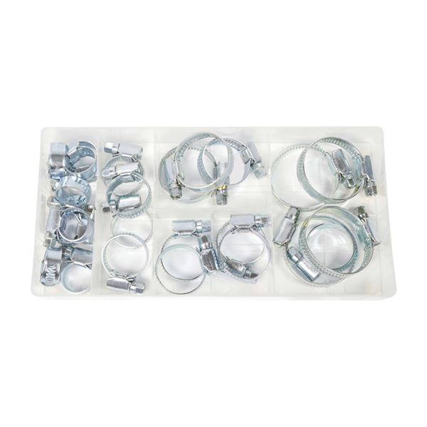Coffret de 26 colliers de serrage 16/40 mm Autobest