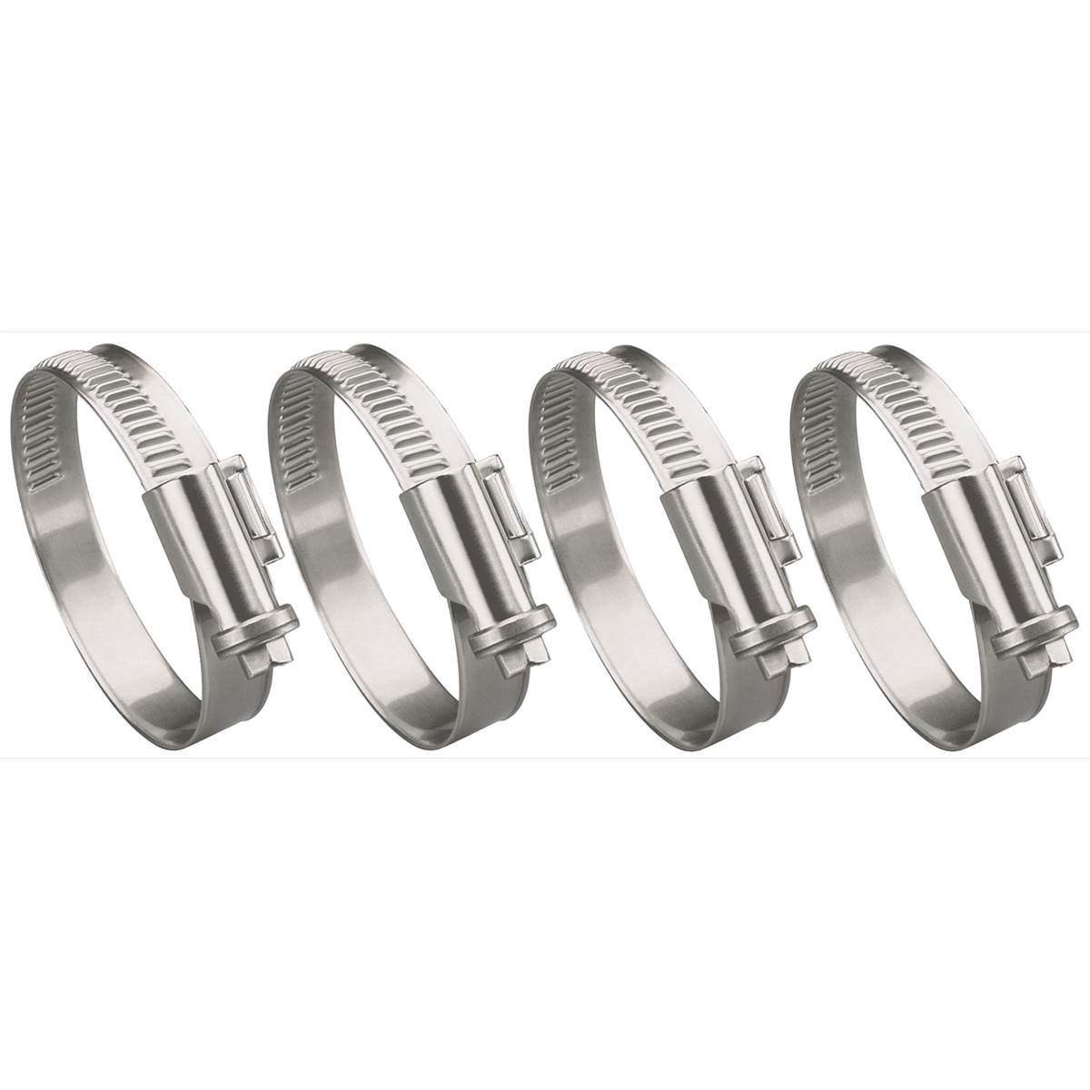 Lot 4 Colliers Métalliques 9mm, De 8 À 16 Mm Autobest
