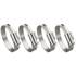 LOT 4 COLLIERS  METALLIQUES 9MM, DE 8 A 16 MM