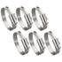 LOT 6 COLLIERS METALLIQUES ASSORTIS 12MM