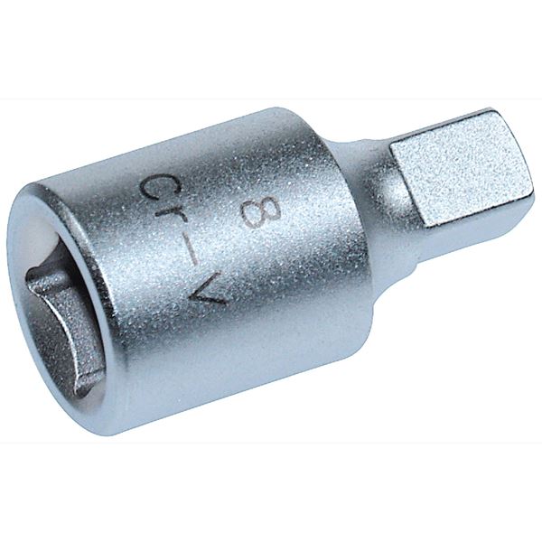 EMBOUT VIDANGE MALE CARRE, CARRE 3/8, 8MM