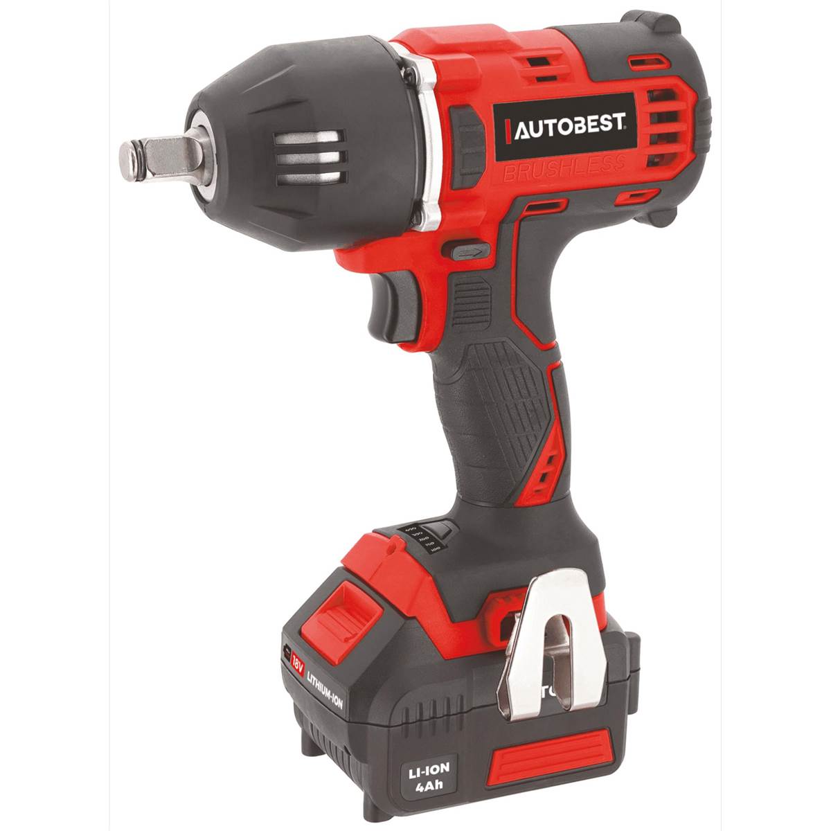 Clé À Choc Sans Fil Brushless 18v 4ah 400 Nm Autobest