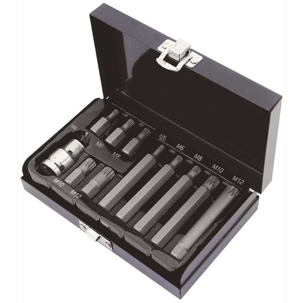 COFFRET 11 EMBOUTS XZN, PORTE EMBOUT CARRE 1/2