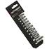 9 DOUILLES, TORX, FEMELLES, 1/4 3/8  + ADAP 1/2