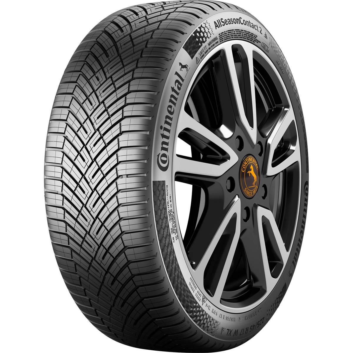 Pneu Continental 4 Saisons - AllSeasonContact 2 225/45R18 95Y 