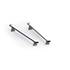 Jeu de 2 barres aluminium anodisé MTS 0119RAB1000
