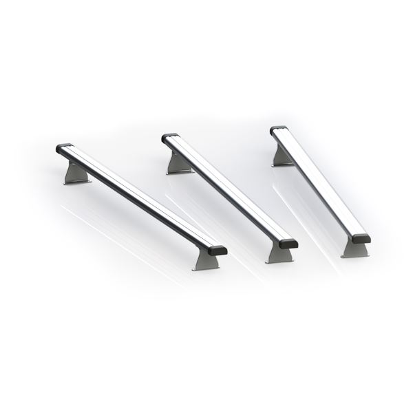 Jeu de 3 barres aluminium anodisé MTS 0119RFB1000