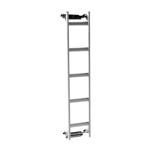 Echelle fixe aluminium sur porte droite 0116LAE2000