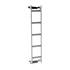 Echelle fixe aluminium sur porte droite 0116LAE2000