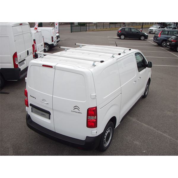 Jeu de 2 barres aluminium anodisé MTS 0116RBB1000