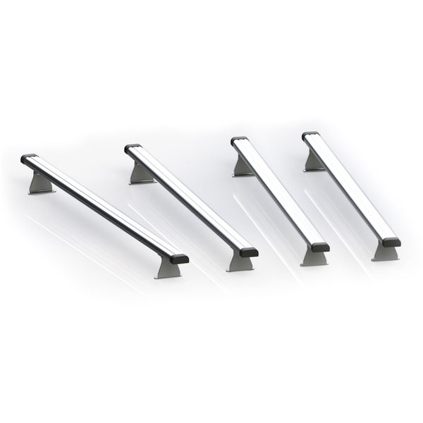 Jeu de 4 barres aluminium anodisé MTS 2017RLB1000
