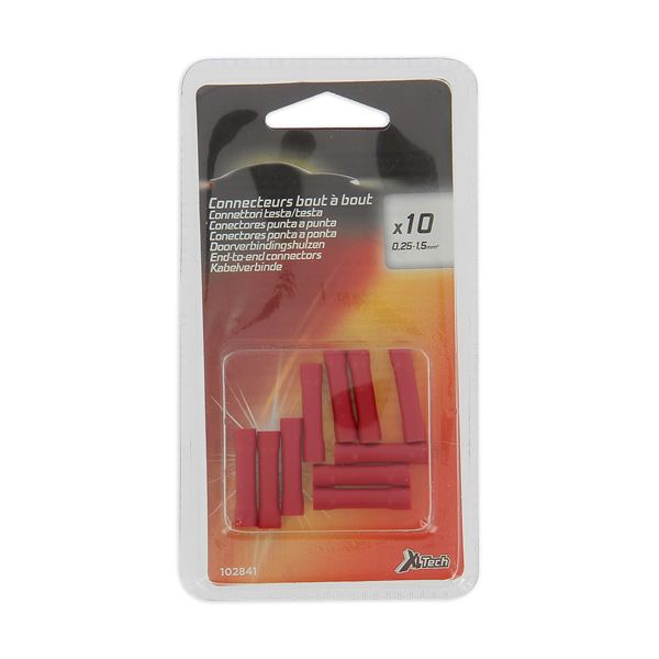 10 Cosses bout à bout rouge XLTECH