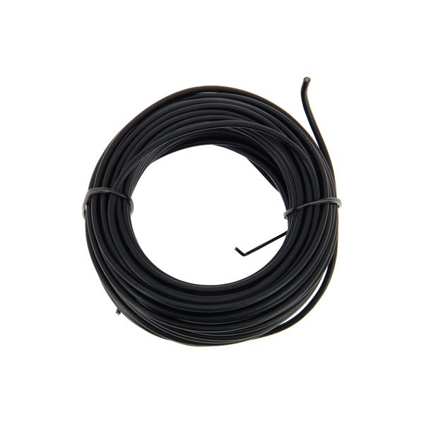 Câble noir 1 mm² x 10 m
