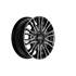 Jante aluminium Dezent 16 pouces Noir Ke Dark