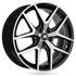 Jante aluminium Racer 19 pouces Noir Brillant Element