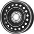 Jante tole Magnetto Wheels 15 pouces Noir