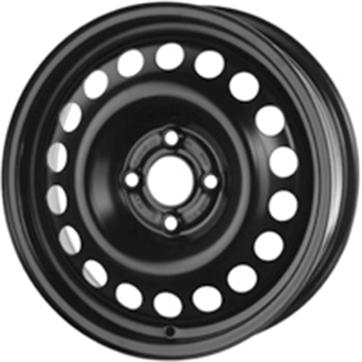 Jante Tole Magnetto Wheels 15 Pouces Noir