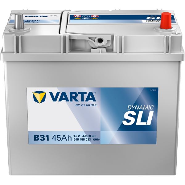 Batterie voiture Varta Dynamic B31 - 45Ah / 330A - 12V