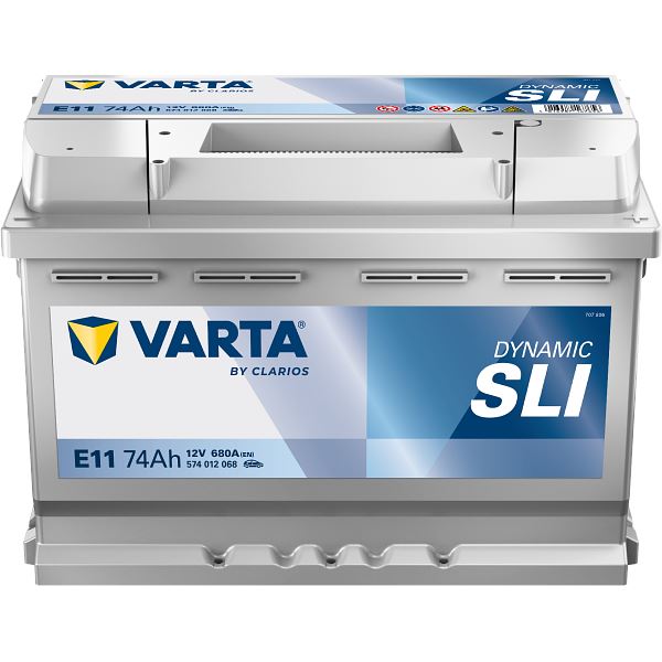 Batterie voiture Varta Dynamic E11 - 74Ah / 680A - 12V